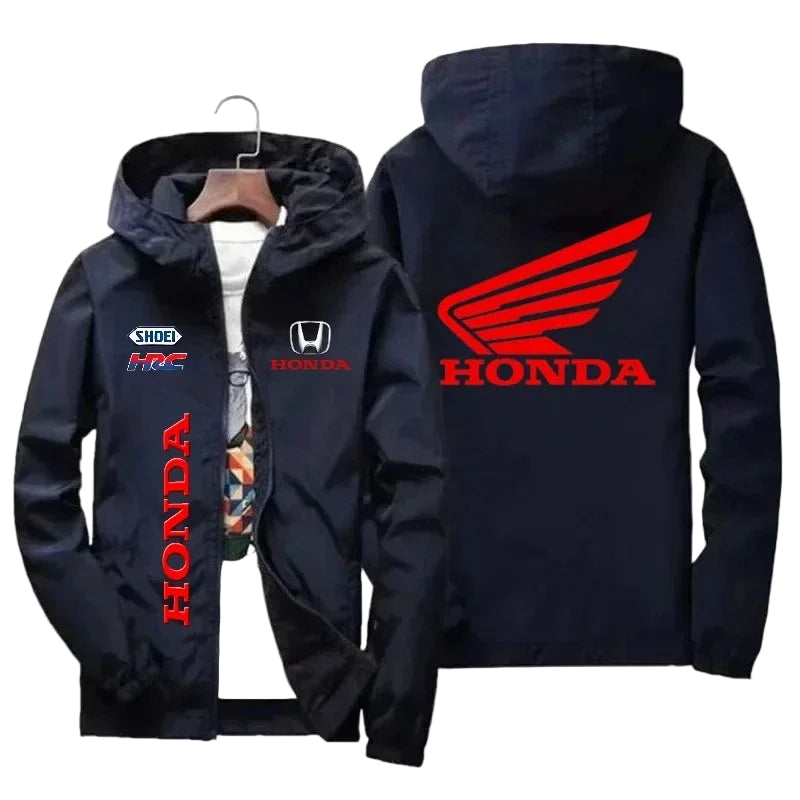 Honda Racing Lightweight Hoodie Jacket