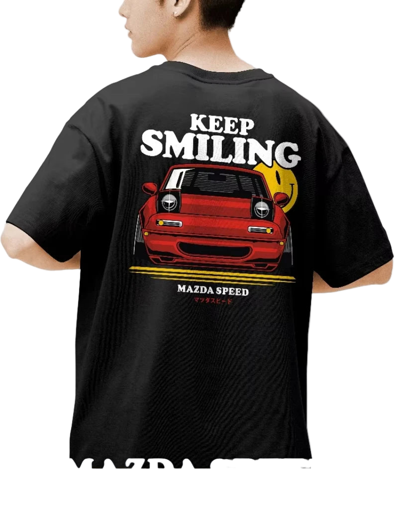 Keep Smiling Mazda Speed Graphic Tee