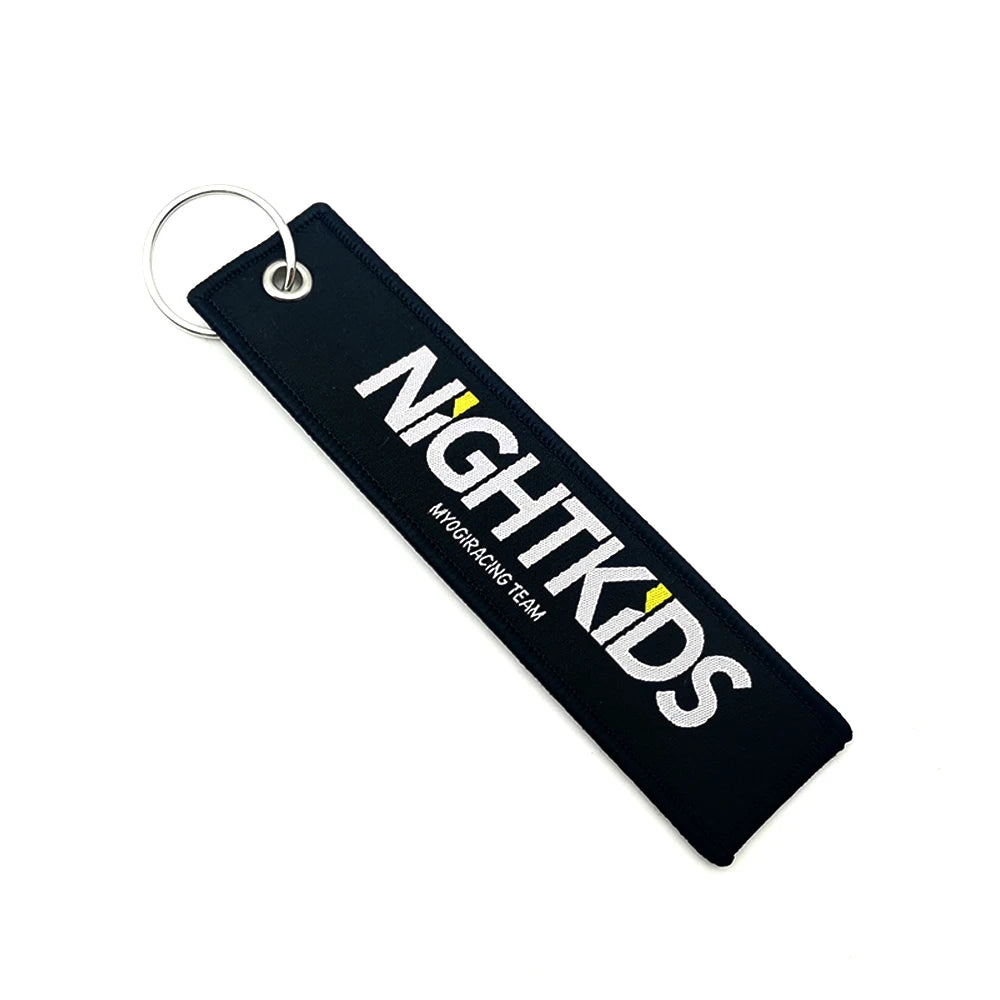 JDM Team & Street Racing Keychain Tags