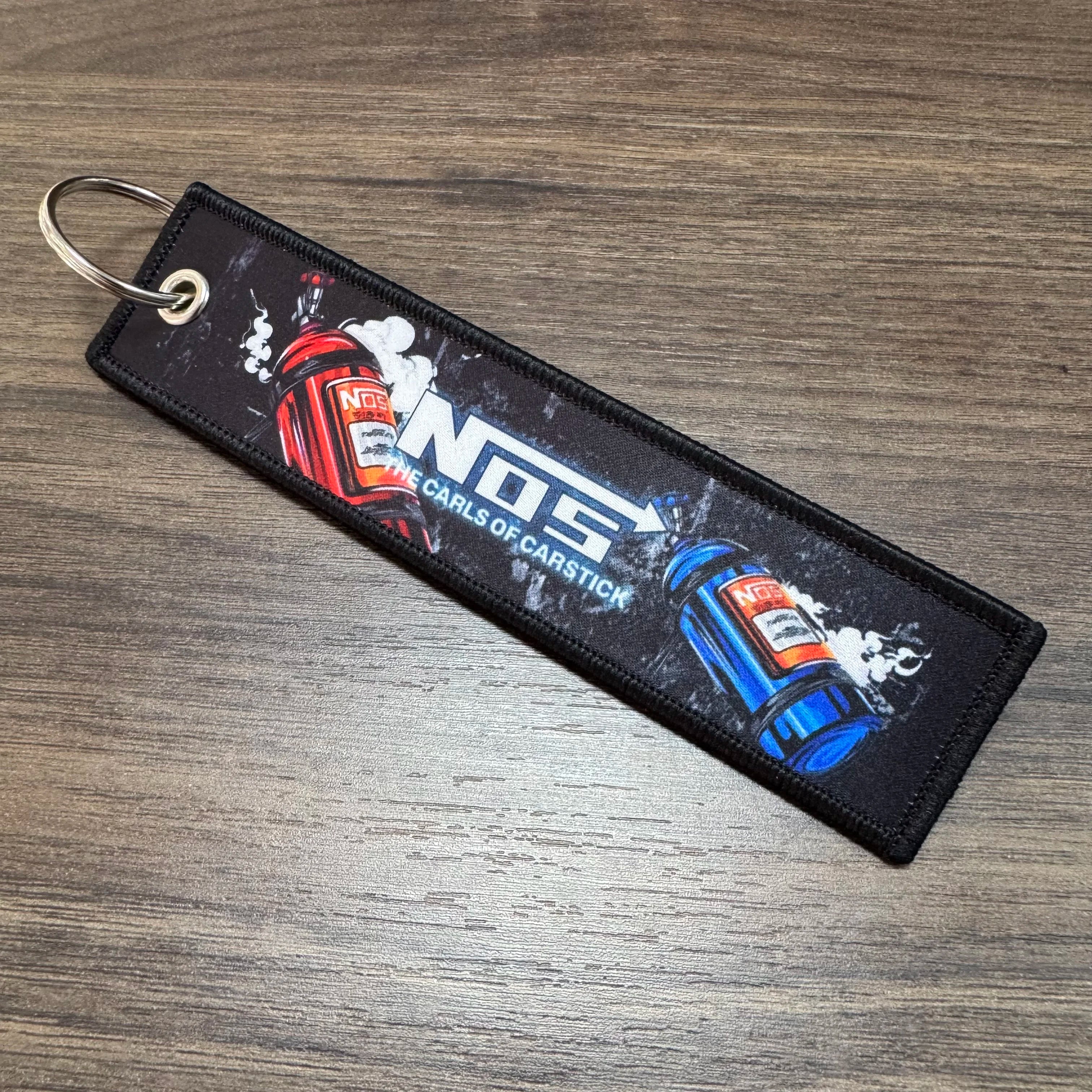 JDM Team & Street Racing Keychain Tags