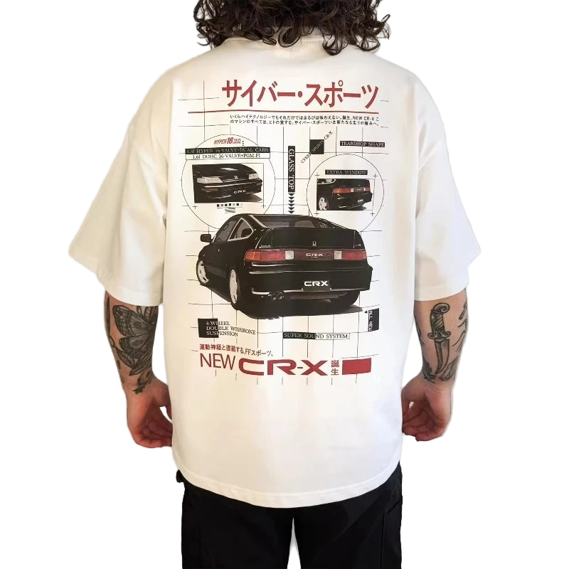 Retro JDM CR-X Graphic Tee